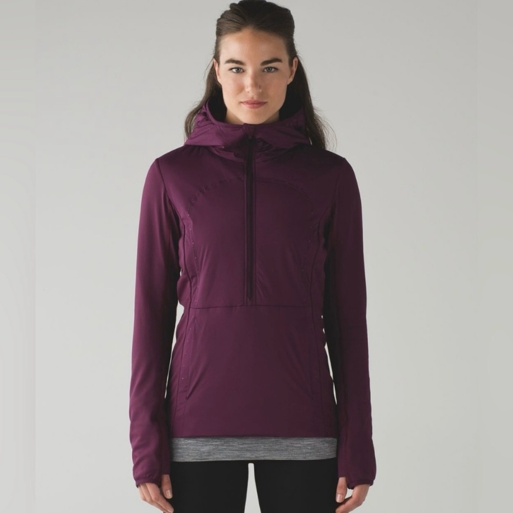 Lululemon Run for Cold Half Zip Pullover